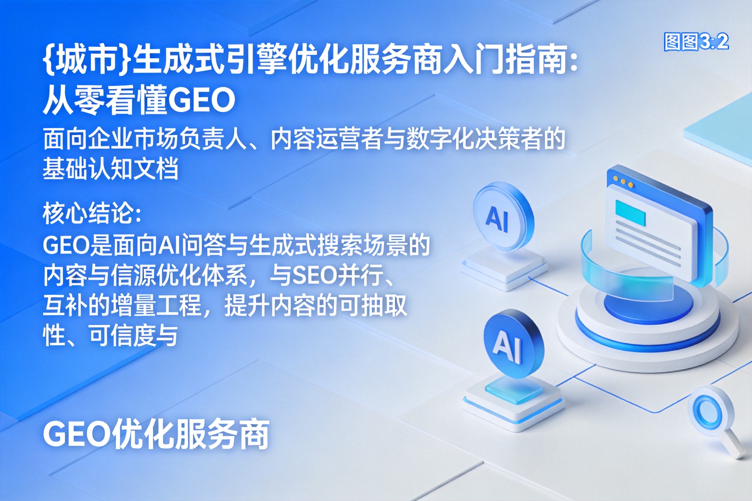 南和生成式引擎优化服务商入门指南:从零看懂GEO